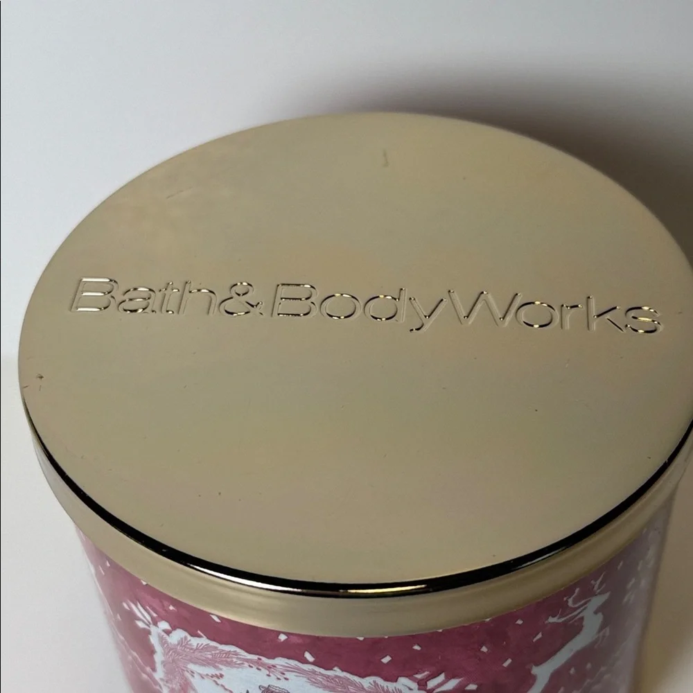 Bath & Body Works Cranberry & Eucalyptus 3 Wick Candle